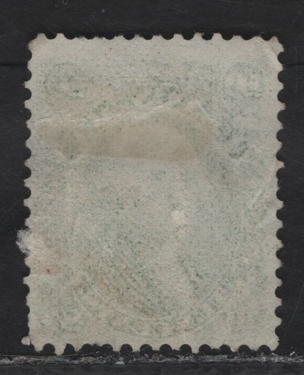 Lot 49 United States SC#68 10c Green Washington, 1861-1866 Civil War Issue, A Good Used Single, Diagonal Crease