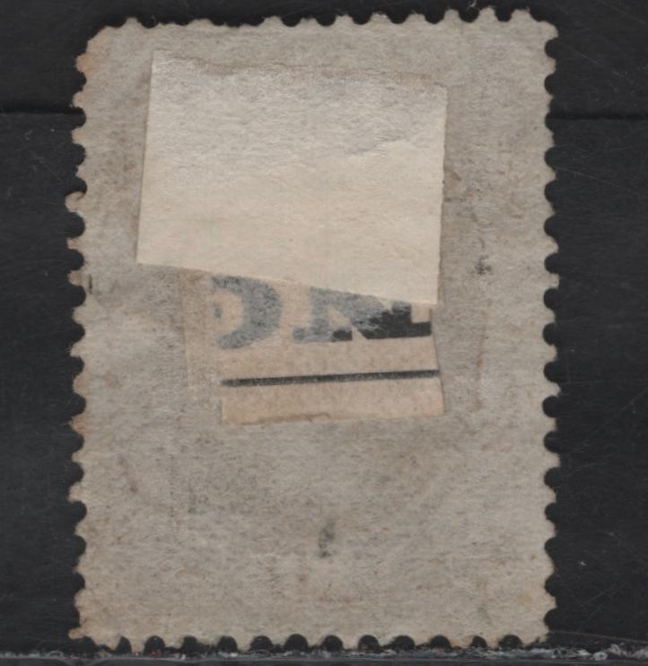 Lot 50 United States SC#161 10c Brown Jefferson, 1873 Continental Banknote Issue, A Very Good Used Single, Hard Paper, Large, Even Margins, Corner Crease At LR & Short Perfs At UR.