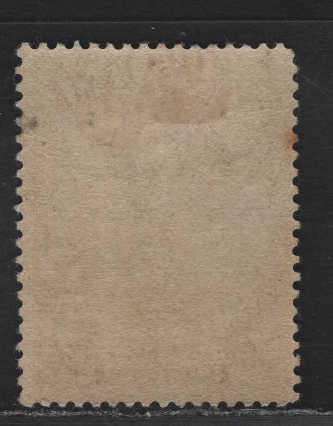 Lot 109 (C) Newfoundland #126 36c Olive Green Combles, 1919 Trail of the Caribou Issue, A FOG Single, Paper WM-F, Line Perf 14
