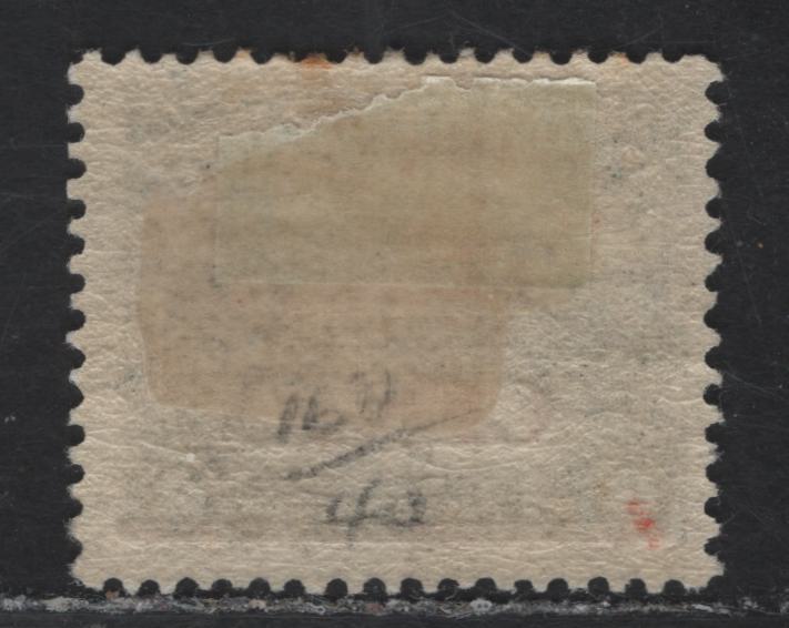 Lot 115 (C) Newfoundland #160iii 3c on 6c Gray Humber River, 1929 Surcharged Issue, A FOG Single, C of Cents Below The T of Three, Paper WM-I, Comb Perf 14x13.8.