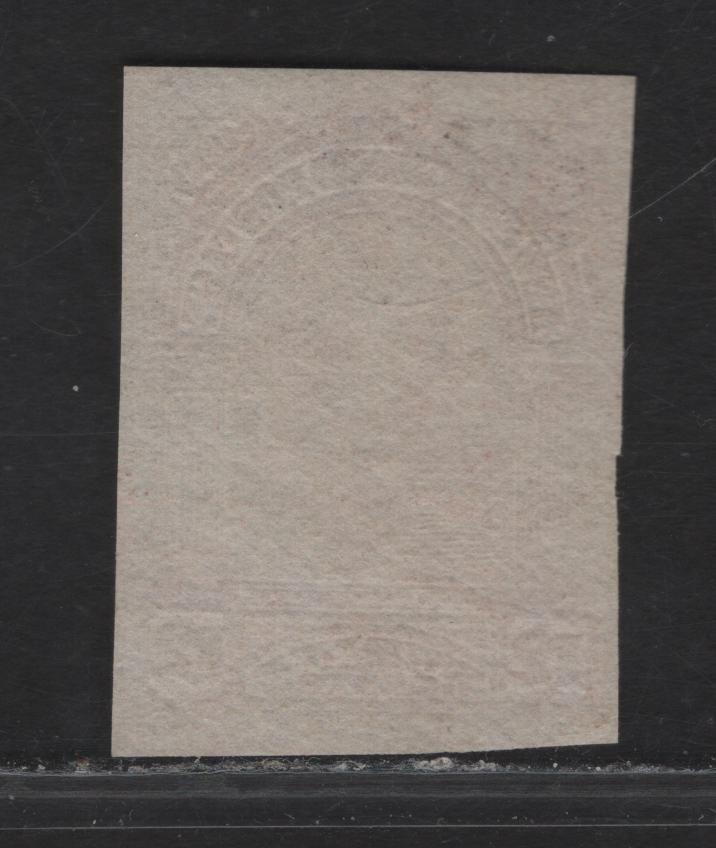 Lot 79 (C) Newfoundland #102a 12c Claret King Edward VII, 1911 John Guy Engraved Issue, A Very Fine Unused Single, Paper WM-J, Underinked, Either From An Ungummed Imperforate Pair, Or A Trade Sample Proof, It Is Not Faded.