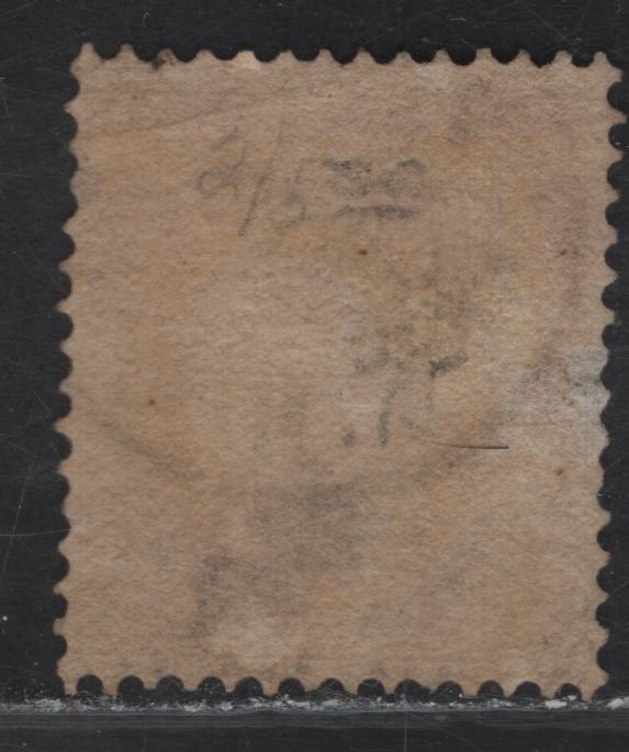 Lot 15 Norway SC#2a 2s Orange King Oscar I, 1856-1857 King Oscar I Issue, A Very Good Used Single, Small Thin