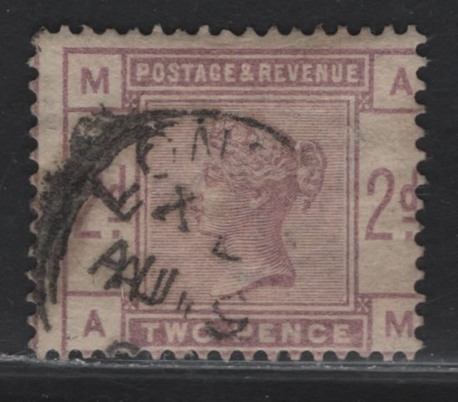 Lot 26 Great Britain SG#189 2d Lilac Queen Victoria, 1883-1884 Lilac & Green Issue, A Very Good Used Single