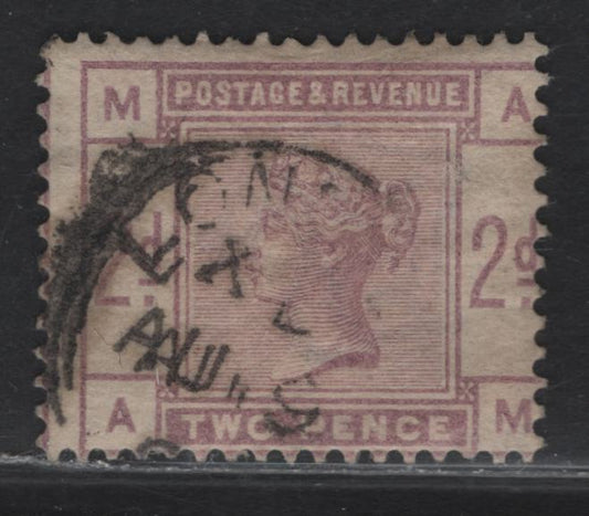 Lot 26 Great Britain SG#189 2d Lilac Queen Victoria, 1883-1884 Lilac & Green Issue, A Very Good Used Single