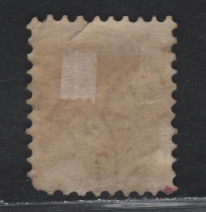 Lot 4 Austria SC#24 15s Yellow Brown Arms, 1863 Arms Issue, A Good Used Single, Perf 9.5 (2kr) & 14, Small Tear At Top