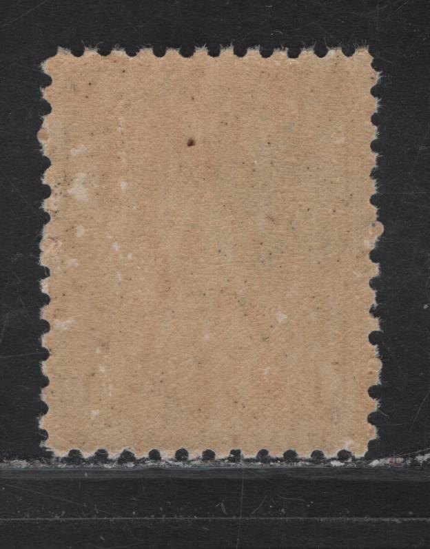 Lot 48 (C) Canada #89i 1c Deep Green King Edward VII, 1903-1908 King Edward VII Issue, A FNH Single, Paper ABN-C, Perf 11.9, Gum Is NH, But Has A Few Natural Skip Spots, Design Size 17.25x21.5mm.