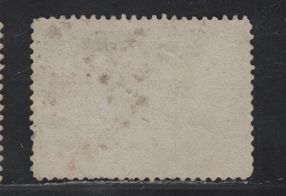Lot 86 Canada #99 5c Blue Champlains Habitation, 1908 Quebec Tercentenary Issue, A Very Good Used Single, Paper ABN-B, Perf 12