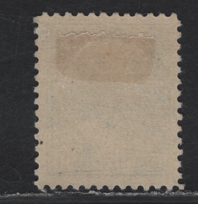 Lot 184 (C) Canada  #117ii 10c New Blue King George V, 1911-1925 Admiral Issue, A VFOG Single Wet Printing, Paper ABN-E,, Perf 12x11.9.