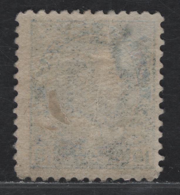 Lot 189 (C) Canada  #117vi 10c Bright Blue King George V, 1911-1925 Admiral Issue, A Very Good Unused Single, Wet Printing, Paper ABN-L, Perf 12x11.9, Normal Size Printing (17.6x21.25mm), Small Traces Of Gum, But Small Internal Crease.