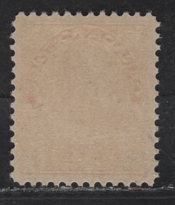 Lot 81 (C) Canada  #105f 1c Bright Yellow Orange King George V, 1911-1925 Admiral Issue, A VFOG Single, Dry Printing, Die 1, Redrawn Frameline, Paper ABN-ZZ, Perf 12x11.9.