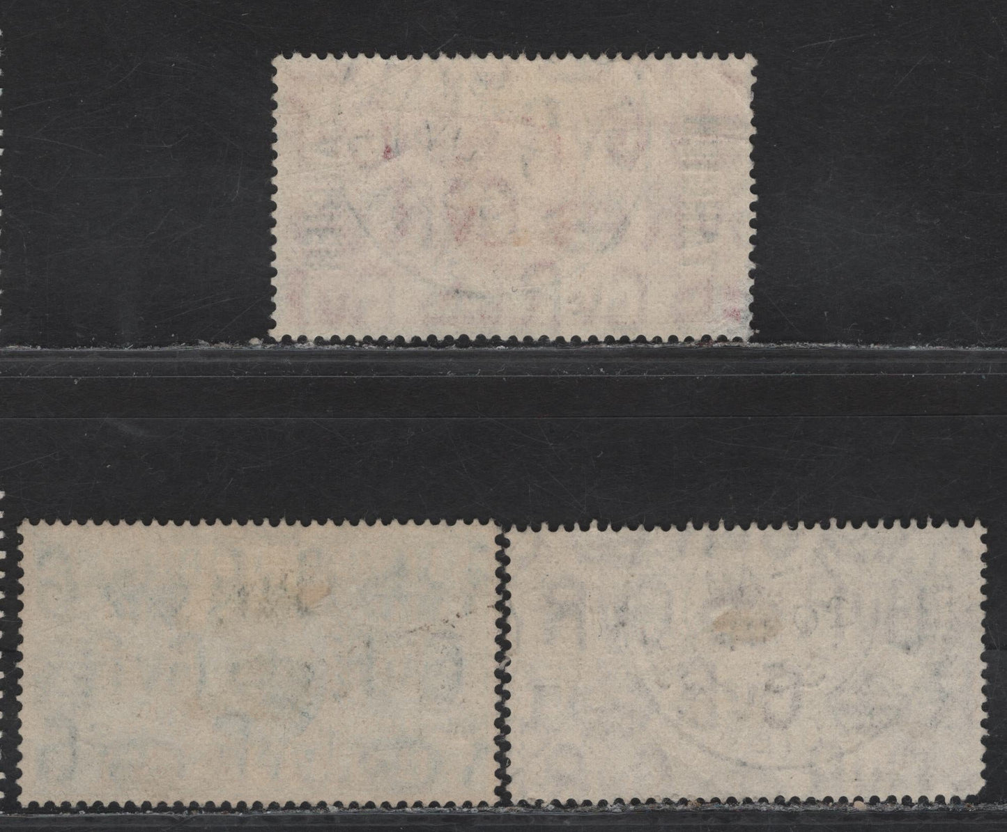 Lot 130 Morocco Agencies - Tangier SG#238-240 1/2d - 1.5d Green - Red Brown KGV & Windsor Castle, 1935 Silver Jubilee Issue, 3 Very Fine Used Singles