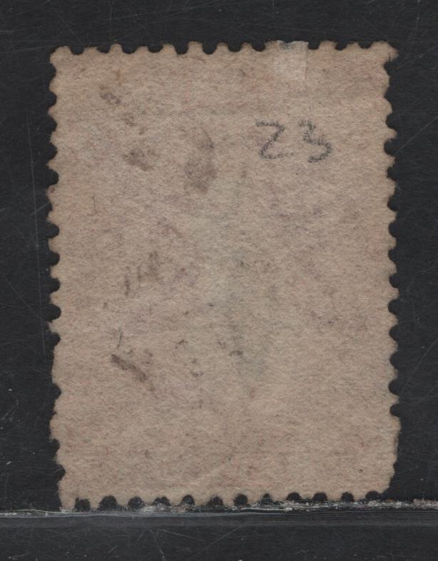 Lot 52 (C) New Zealand SG#110 1d Carmine Queen Victoria, 1864-1871 Chalon Heads Issue, A Very Fine Used Single, Perf 12.5, Large Star Wmk