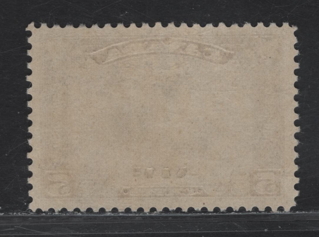 Lot 279 Canada (C) #C2 5c Deep Olive Brown Mercury With Scroll, 1930 Airmail Issue, A VFOG Single, Paper BABN-V, Perf 10.9x10.8