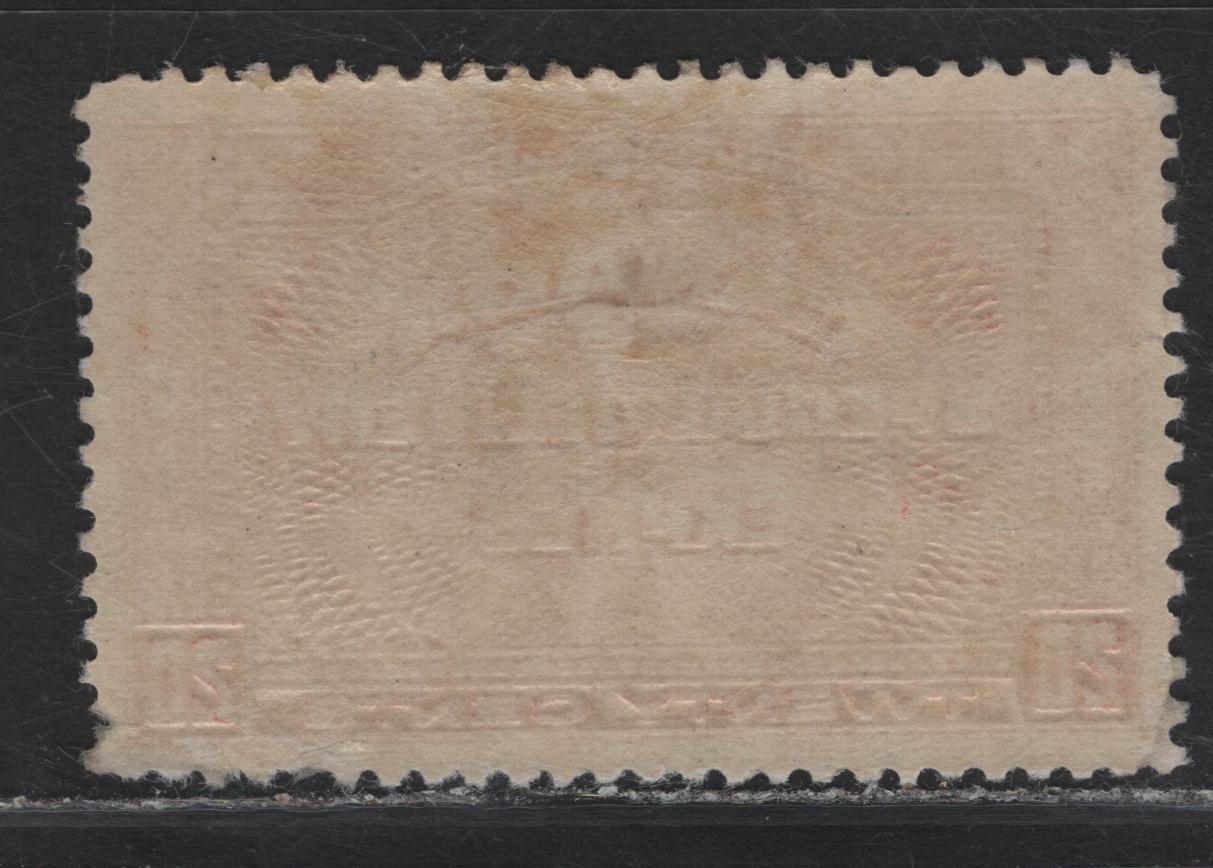 Lot 289 Canada (C) #E4 20c Bright Brownish Vermillion Special Delivery, 1930 Special Delivery Issue, A FOG Single, Paper BABN-DD, Paper BABN-DD, Pulled Perf At Lower Right.