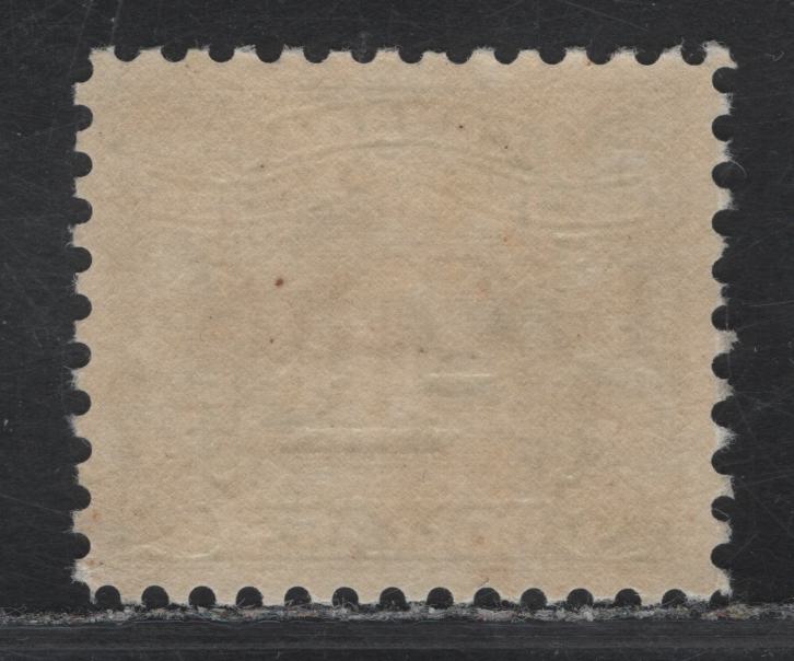 Lot 109 Canada (C) Van Dam#FX124 14c on $4 Green Numerals, 1934-1948 3 Leaf Excise Tax Issue, A VFNH Single, Blue Overprint