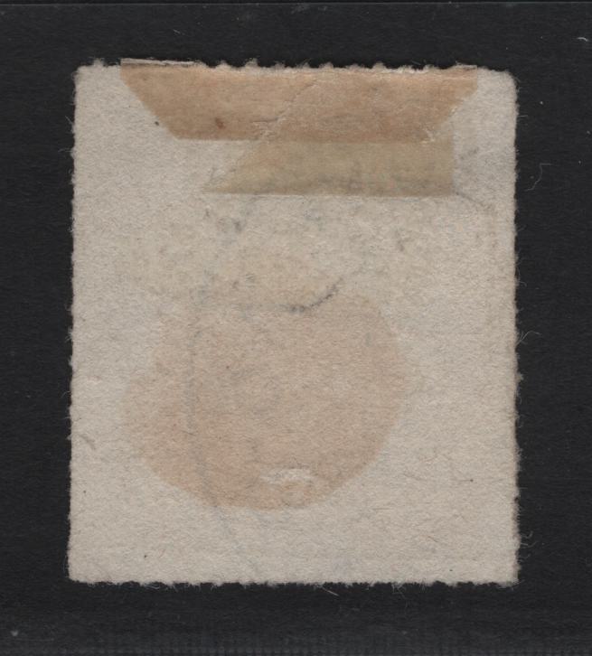 Lot 13 Luxembourg SC#25 40c Pale Orange Arms, 1865-1874 Arms Issue, A Very Fine Used Single, Rouletted In Color