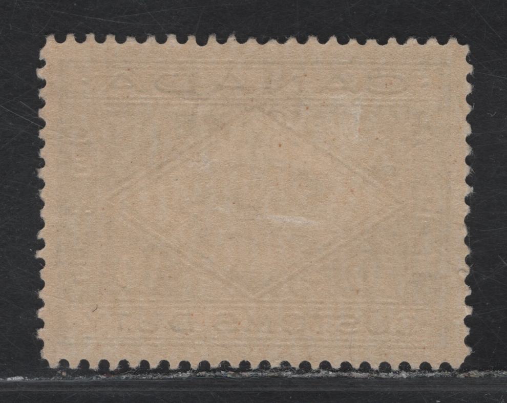 Lot 155 Canada (C) Van Dam#FCD4 10c Light Blue Crown, 1914-1935 Customs Duty Issue, A VFOG Single, Dry Printing