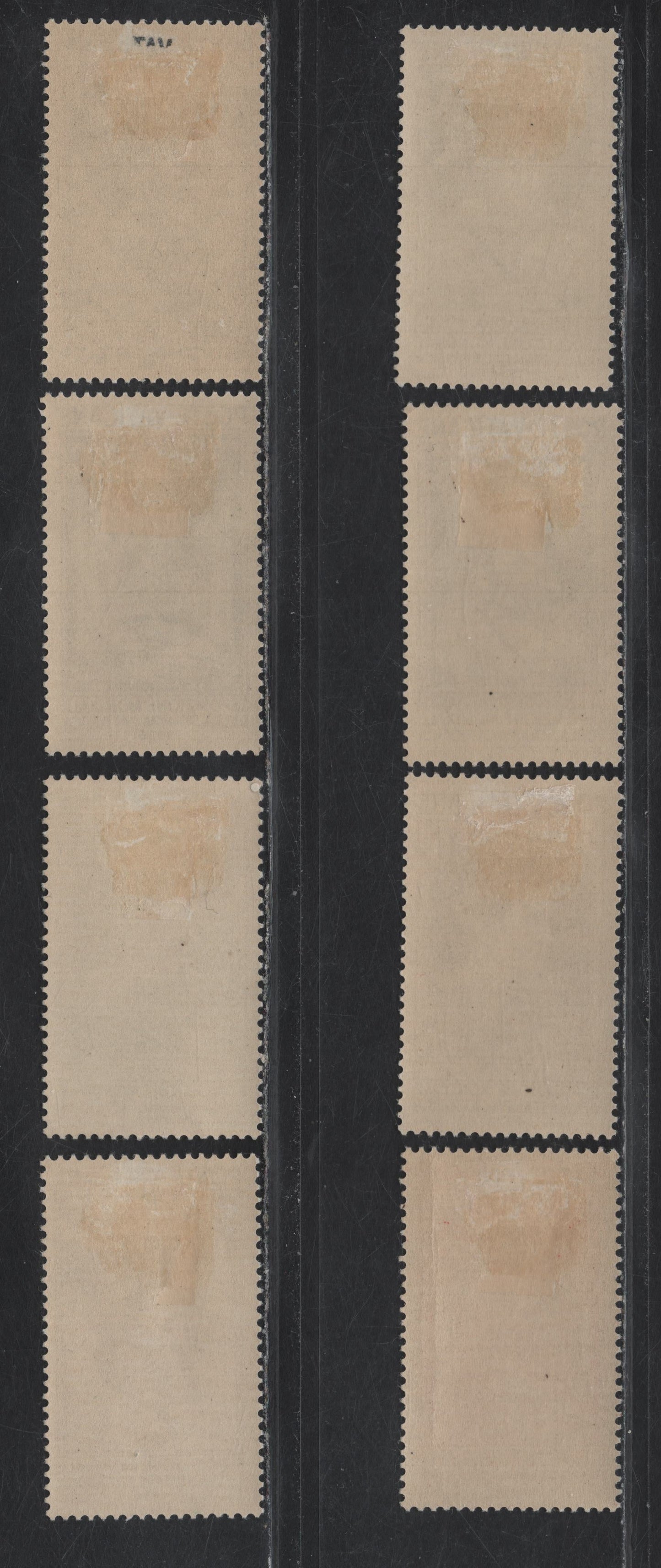 Lot 27 Vatican City SC#47-54 5c - 5l Blue Green - Dark Brown Catholic Press, 1936 World Exposition of the Catholic Press Issue, 8 F/VFOG Singles, Key 25c is VF centered, 75c Is Also VF Centered, But Has A Light Vertical Crease.