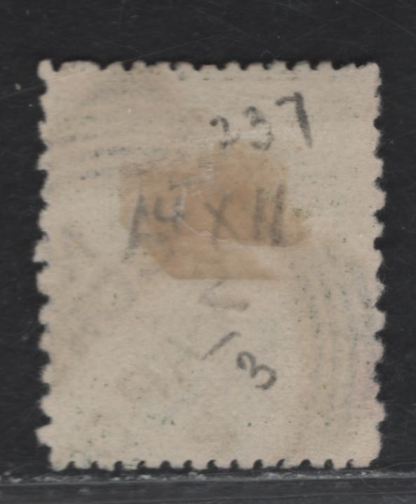 Lot 287 New Zealand (C) SG#289 1/2d Green Mount Cook, 1901 Pictorial Issue, A Fine Used Single, Thin Basted Mills Paper With Vertical Mesh, Double Lined Star & NZ Wmk, Perf 14x11.