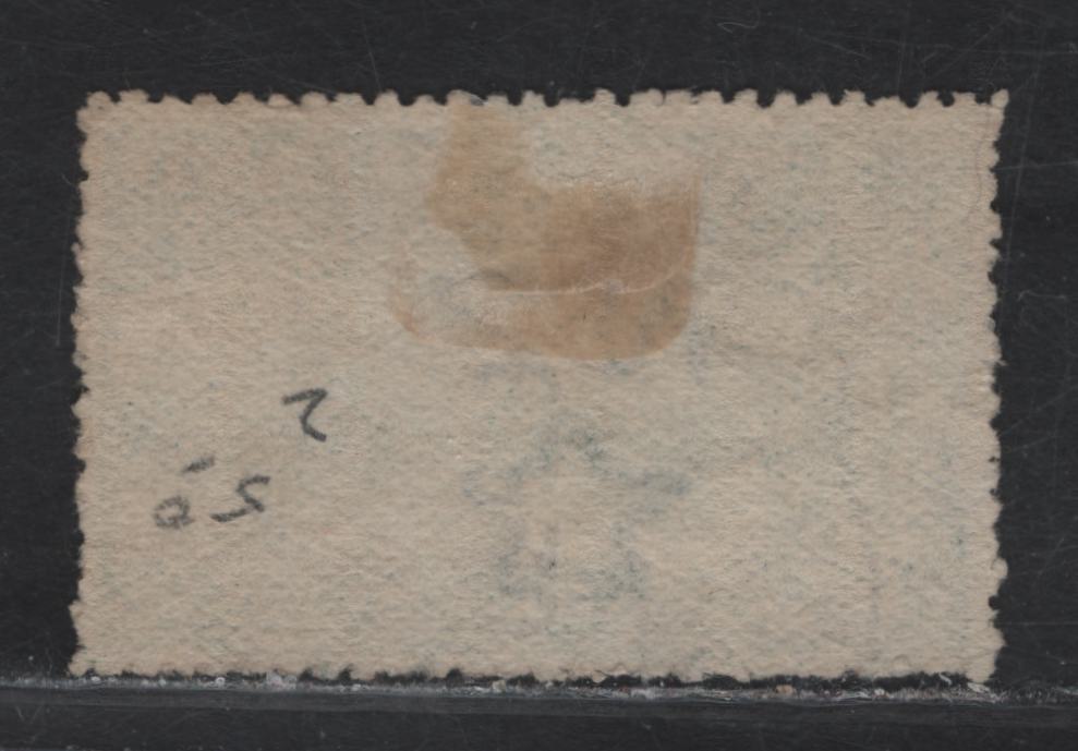 Lot 38 New Zealand (C) SG#O66 2/- Blue Green Milford Sound, 1907-1911 Pictorial Issue, A Very Fine Used Single, Perf 14, Vertical Official Overprint