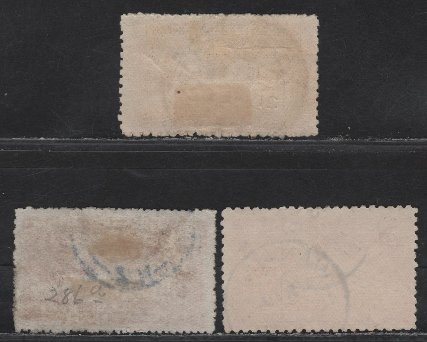 Lot 53 New Zealand (C) SG#275b, 318 1.5d Chestnut Commemorative of the New Zealand Contingent in The South African War, 1900-1907 Pictorial Issues, 3 Fine/Very Fine Used Singles, Two Shades Of 1.5d Chestnut, Various Perfs & Wmks