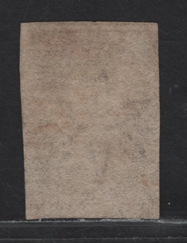 Lot 184 Ceylon (C) SG#6 6d Purple Brown Queen Victoria, 1857-1859 Imperf Courbould Heads Issue, A Very Good Used Single, Large Star Wmk