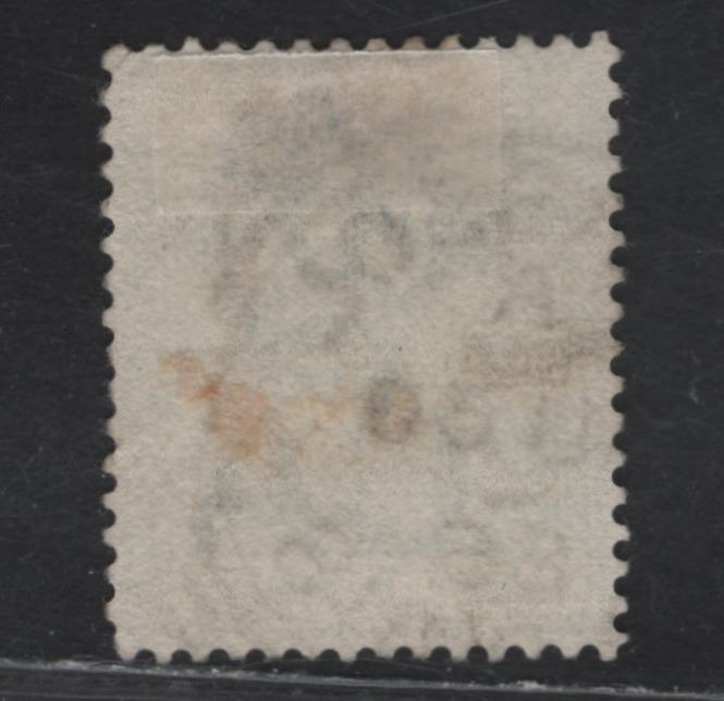 Lot 169 Cyprus (C) SG# 1/2 on 1/2pi Emerald Green Queen Victoria, 1886 Surcharge Issue, A Very Fine Used Single, August 30 1886 Limassol Squared Circle Cancel, Fractions 8mm Apart, Crown CA Wmk.