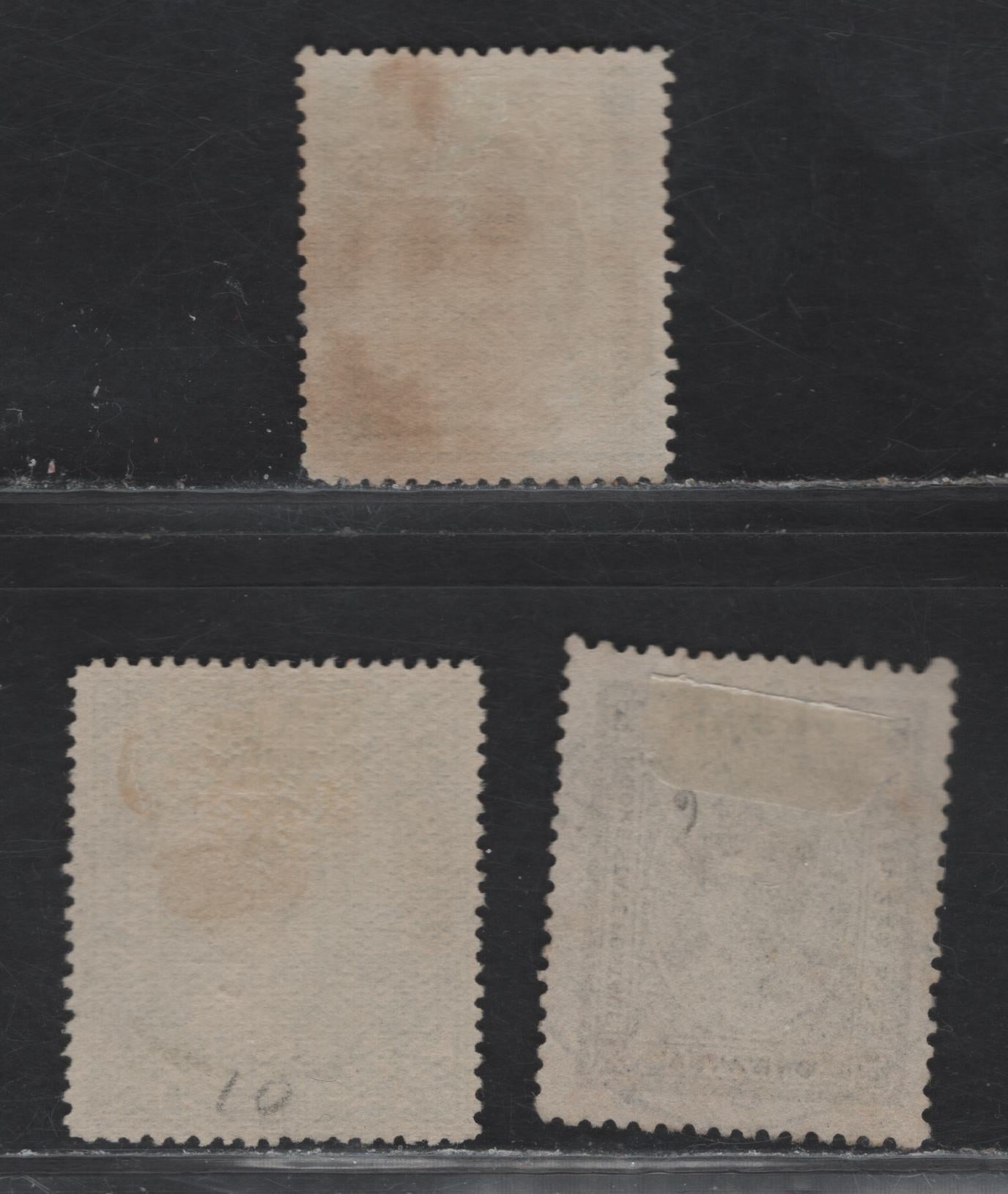 Lot 201 India, Holker, Indore & Sormoor (C) SG#7, 11, 7a, 1890's-1920's Issues, 3 VF Used Singles With SON Cancels, You Almost Never See SON On These