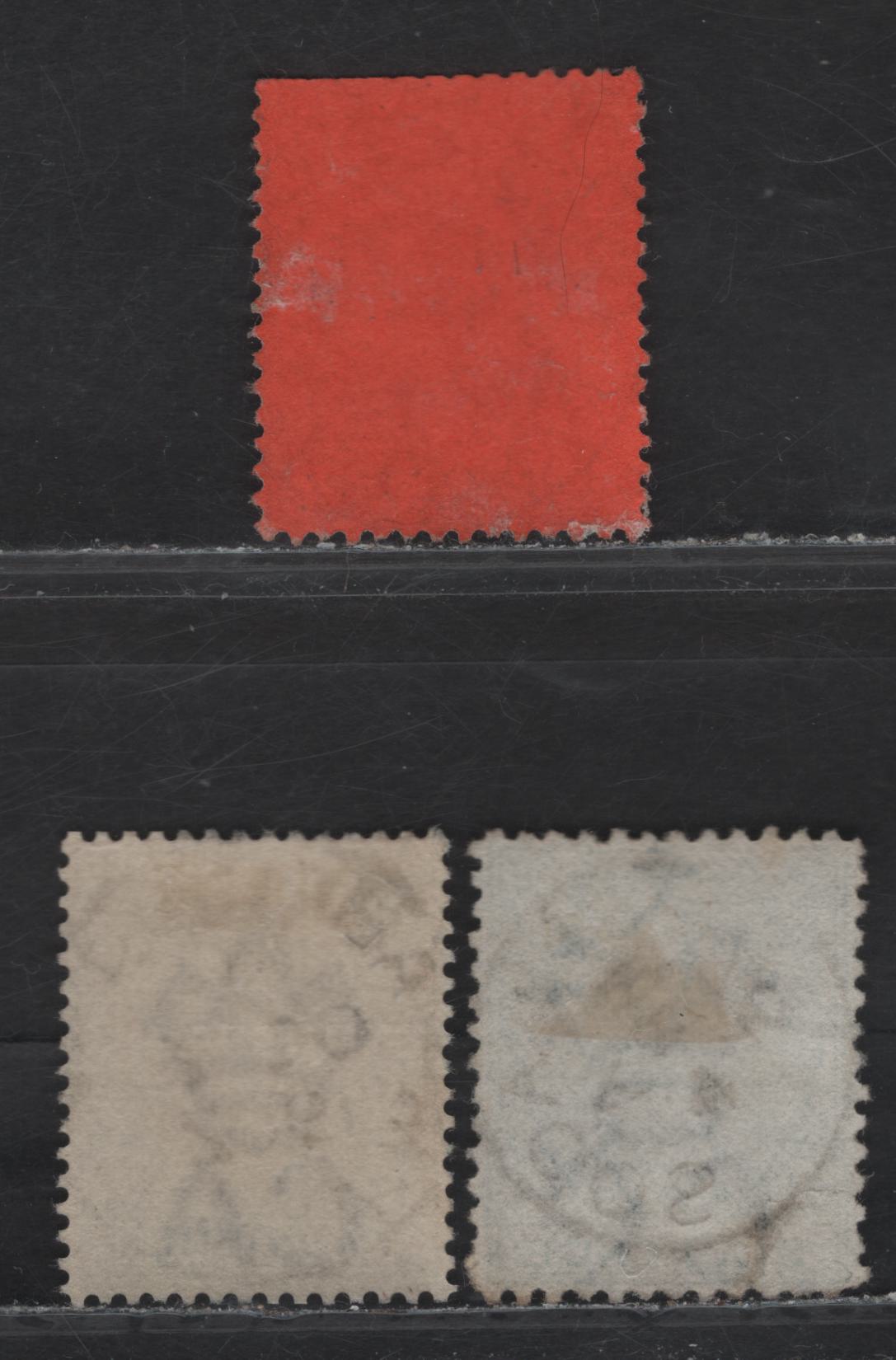Lot 205 Lagos (C)  Selection Of Abeokuta, Forcados & Lagos CDS Cancels On, 1874-75, 1887-1902 Queen Victoria Keyplates & 1904-1906 King Edward VII Keyplates Issues, 3 F&VF Used Singles SG# 6,30,55