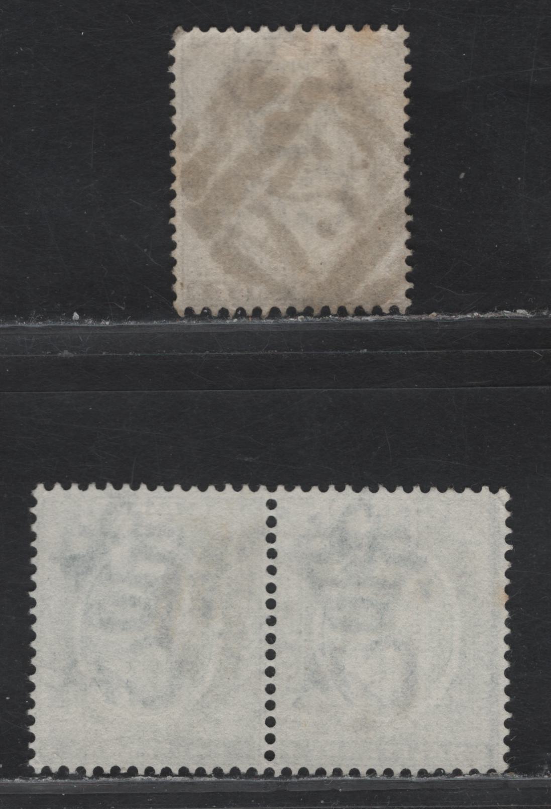 Lot 228 Malta (C) SG#38, 43. A25 Barred Numeral Cancels On, 1903-1904 King Edward VII Keyplates Wmk Crown CA, 3 Fine Used SIngles