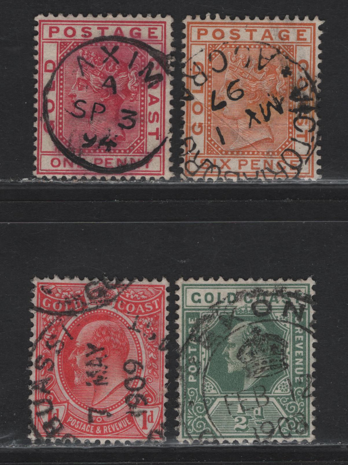 Lot 320 Gold Coast (C) 1884-1891 Queen Victoria & 1907-1913 Keyplate Issues - A Selection Smaller Town CDS Cancels