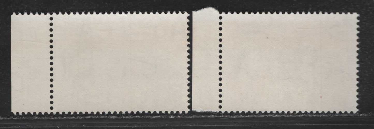 Lot 243 Ascension (C) SG#82-83 10/- & £1 Multi Coloured, 1963-1965 Bird Definitives, 2 VFNH Singles