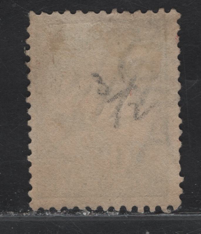 Lot 5 Australia (C)  SG#28 1/- Blue Green Kangaroo & Map, 1915 Kangaroo & Map Issue, A Fine Used Single, Rare Late Use of #35 barred Numeral Cancel For Buningong, 2nd Wmk