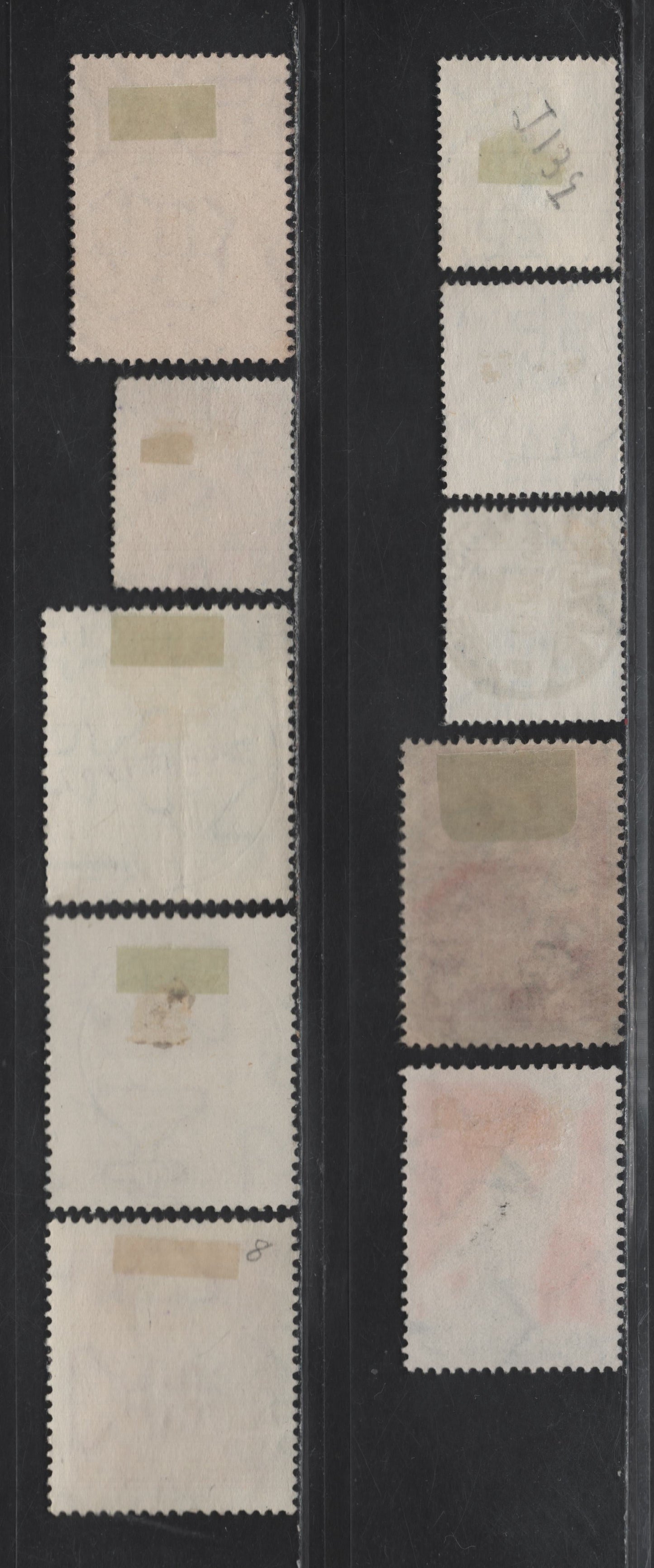 Hungary SC#462-463, 536, 605, 841, 918, J134, J137, C45 1p-20f Yellow Green-Blue Madonna - Numeral, 1932-1950 Madonna Issue - Postage Due, 10  Singles With SON CDS Town Cancels