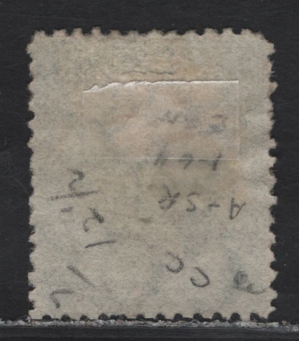 Lot 210 British Honduras SG#10 1/- Green Queen Victoria, 1872-1879 Queen Victoria Sideface Young Portrait Issue, A Fine Used Single, Perf 12.5, Crown CC Wmk