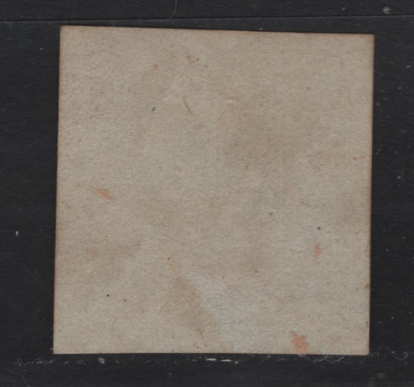 Lot 11 Nova Scotia #1F 1d Red Brown, 1851-1857 Crown & Flowers Pence Issue, A VF Used Single