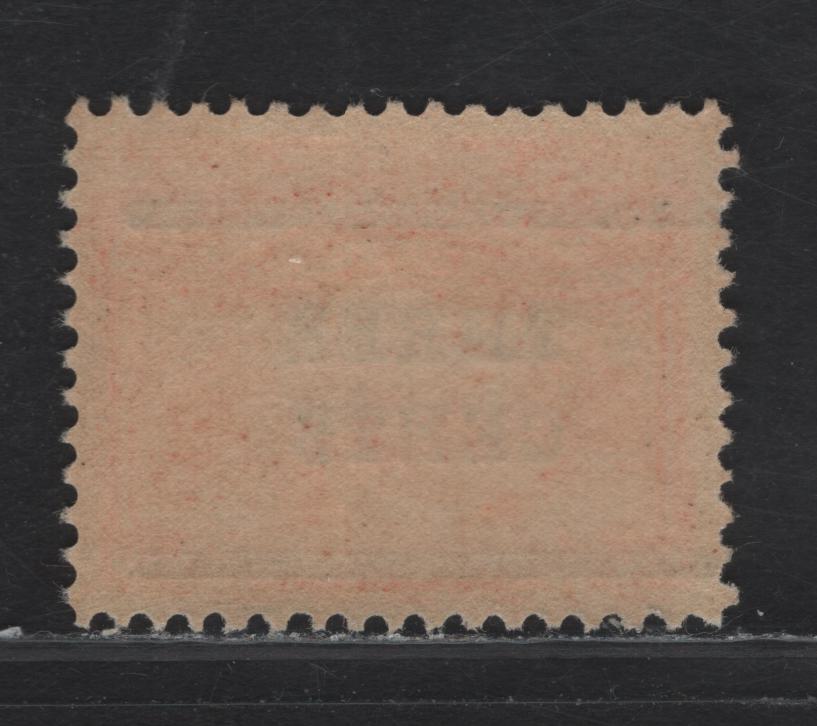 Lot 146 Newfoundland #129 3c On 15c Scarlet, 1920 Surcharges Issue, A VFNH Single Type 2, With Surcharge Bars 13 1/2mm Apart