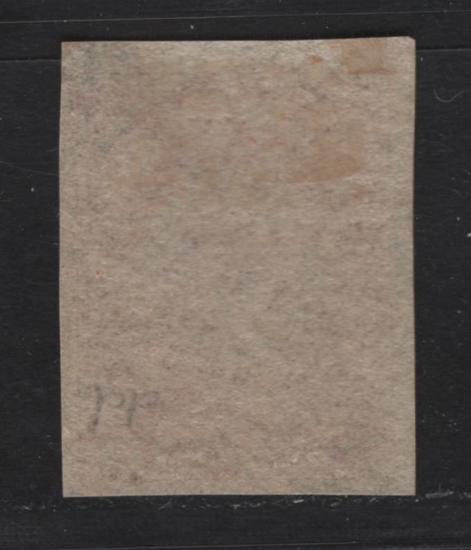 Lot 40 Newfoundland #23 1/- Rose, 1861-1862 Pence Issue, A VFOG Single On Crisp Translucent Wove Paper