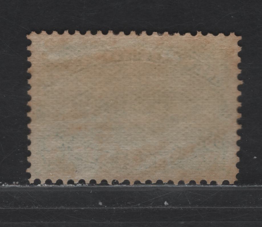 Lot 76 Newfoundland #46i 2c Deep Yellow Green, 1880-1896 Third Cents Issue, A VFOG Single On Paper Cents-MM, Perf 12x12.1