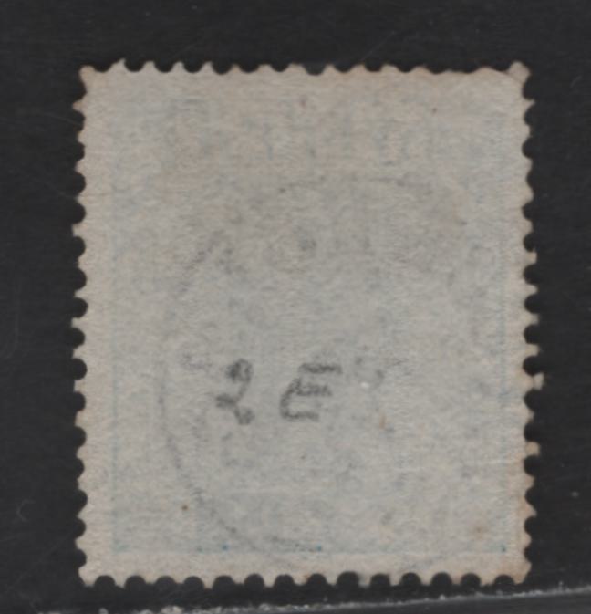 Lot 134 Sweden (C) SC#2 4s Light Blue Coat of Arms, 1855 Skilling Banco Issue, A Very Fine Used Single, Thin Paper, SON May 18 1857 Stockholm CDS Cancel, Top Quality & Extremely Well Centered.