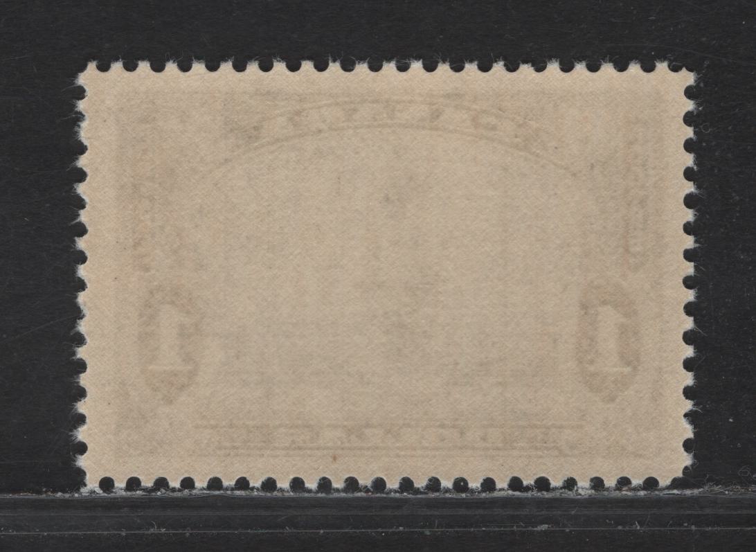 Lot 360 Canada (C) #227 $1 Dark Blue Champlain Statue, 1935 KGV Pictorial Issue, A VFNH Single, CBN-MMM Paper, Perf 11.9