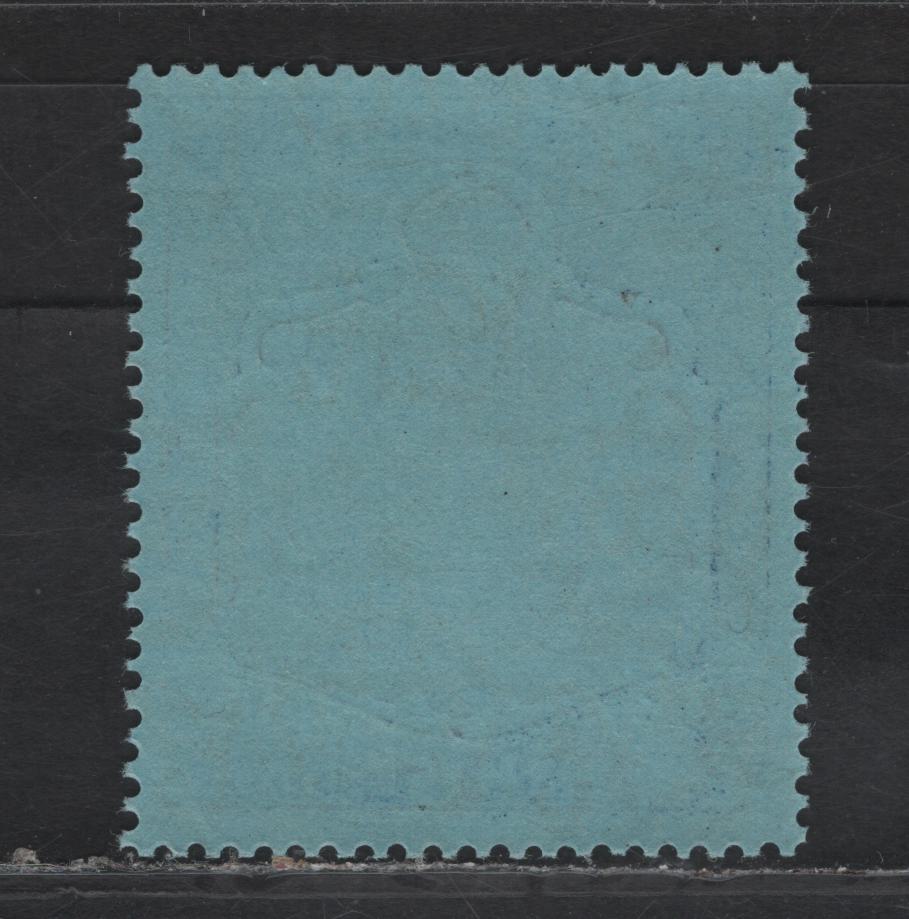 Lot 102 Bermuda SG#116d 2/- Purple & Deep Blue on Pale Blue King George VI, 1938-1953 KGVI Pictorial Issue, A VFNH Single, Perf 14, Ordinary Paper, March 1943 Printing.