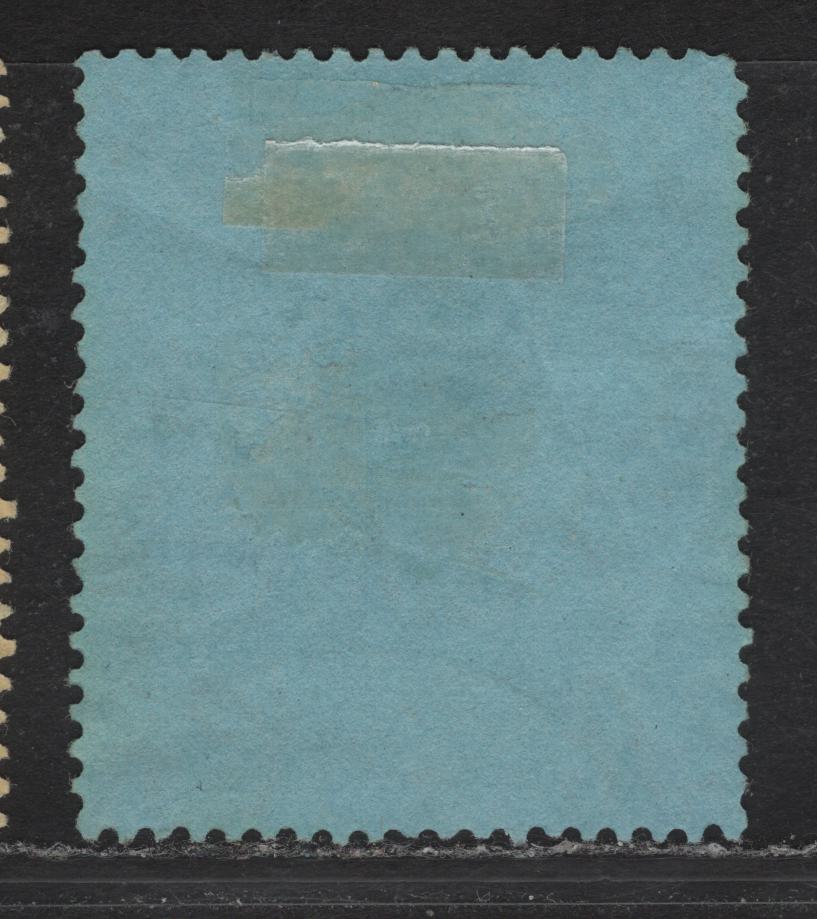 Lot 107 Bermuda SG#117c 2/6d Black & Orange Red King George VI, 1938-1953 KGVI Pictorial Issue, A Very Fine Used Single, Ordinary Paper, Perf 13.25x13, October 1950 Printing.