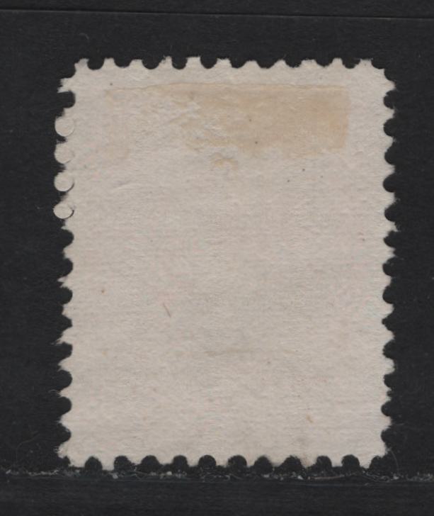 Lot 273 Canada (C) #37iii 3c Red Orange Queen Victoria, 1870-1893 Small Queen Issue, A Very Fine Used Single, Mid Montreal Printings, Plate Dot At LL, Perf 11.7x12, Paper MM-Q.