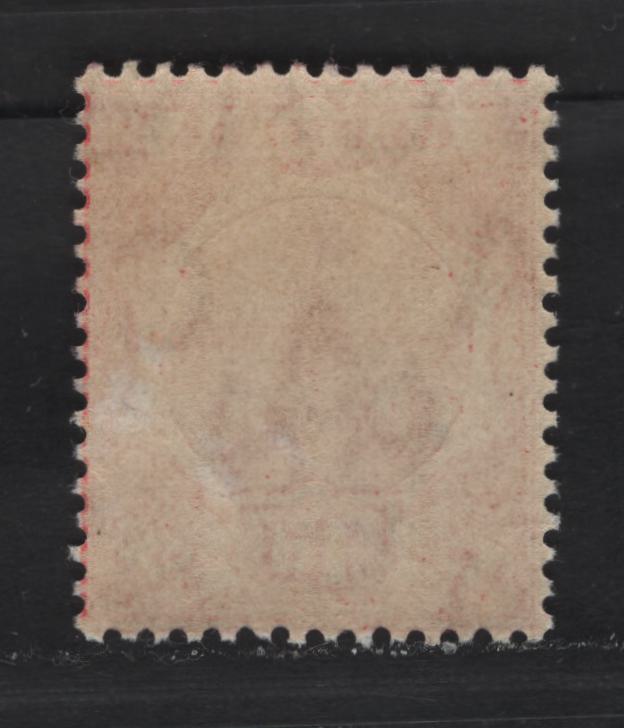 Lot 34 Bermuda SG#38 1d Red, 1906-1910 Dry Dock Definitives Issue, Wmk Multiple Crown CA, A FNH Single