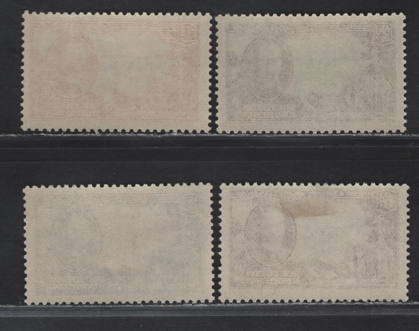 Lot 238 Southern Rhodesia (C)  SG#31-34 1d - 6d Olive & Rose Carmine - Black & Purple , 1935 Silver Jubilee Issue, 4 F/VFOG Singles