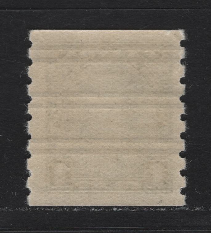 Lot 357 Canada #228xx 1c Green King George V, 1935-1937 Dated Die Issue Airmail, A VFNH Coil Single On CBN-EEEE Paper, With Style W Precancel
