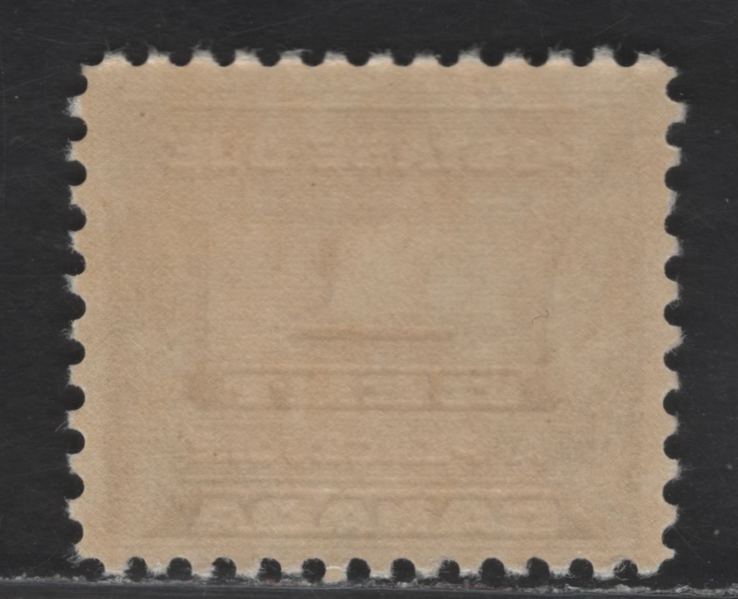 Lot 25 Canada (C) #J11 1c Bluish Violet Numeral, 1933-1934 3rd Postage Due, A VFNH Single, BABN-II Paper, Perf 10.9x10.8