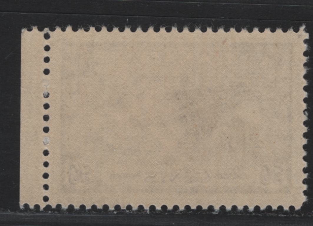 Lot 190 Canada (C) #261 50c Lighter Violet Munitions Factory, 1942-1943 KGVI War Issue, A VFNH Single, CBN-AAAAA Paper, Perf 11.9