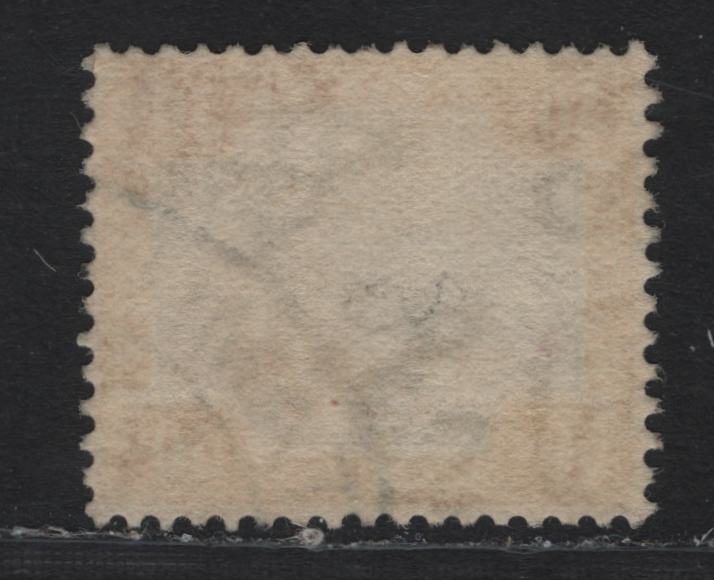 Lot 125 Federated Malaya States (C) SG#74aw 50c Black & Orange , 1922-1934 Tiger Keyplates, A Very Fine Used Single, Sideways Inverted Wmk, Fiscal Cancel, Unpriced Used.